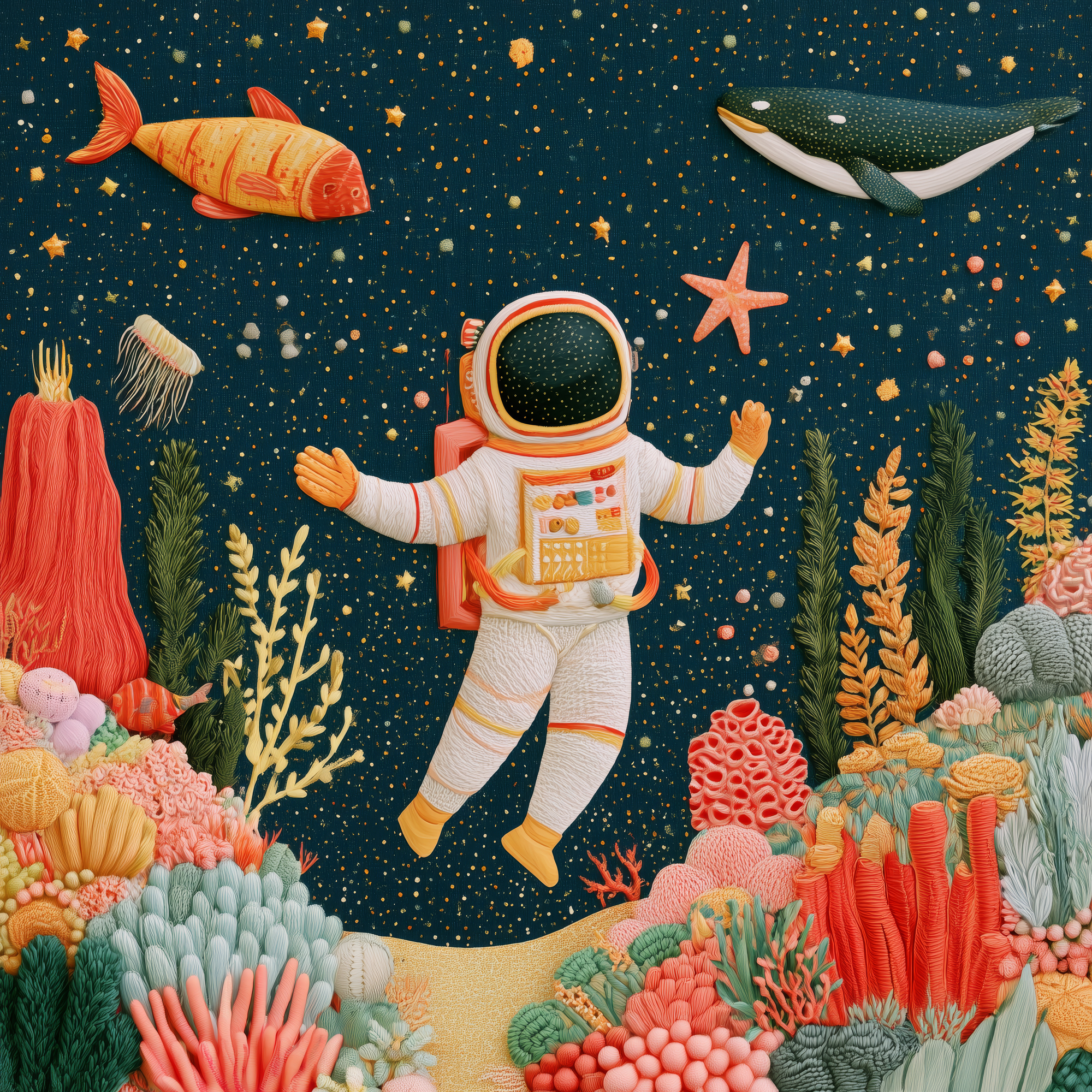 Astronaut Under the Sea II