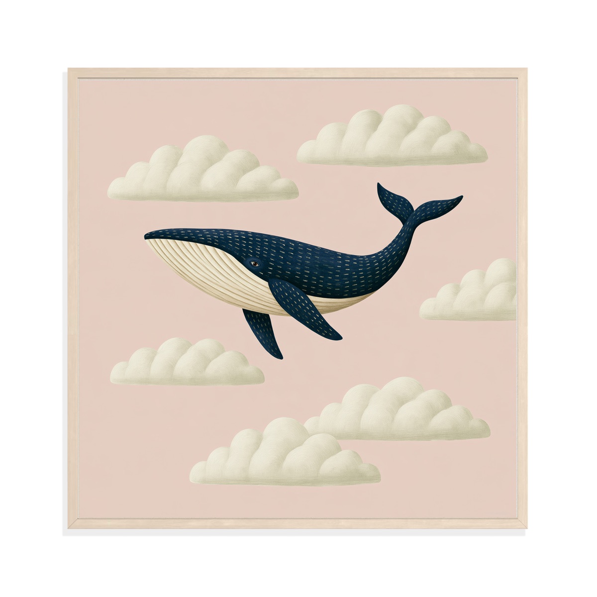 Cloud Drifter, framed