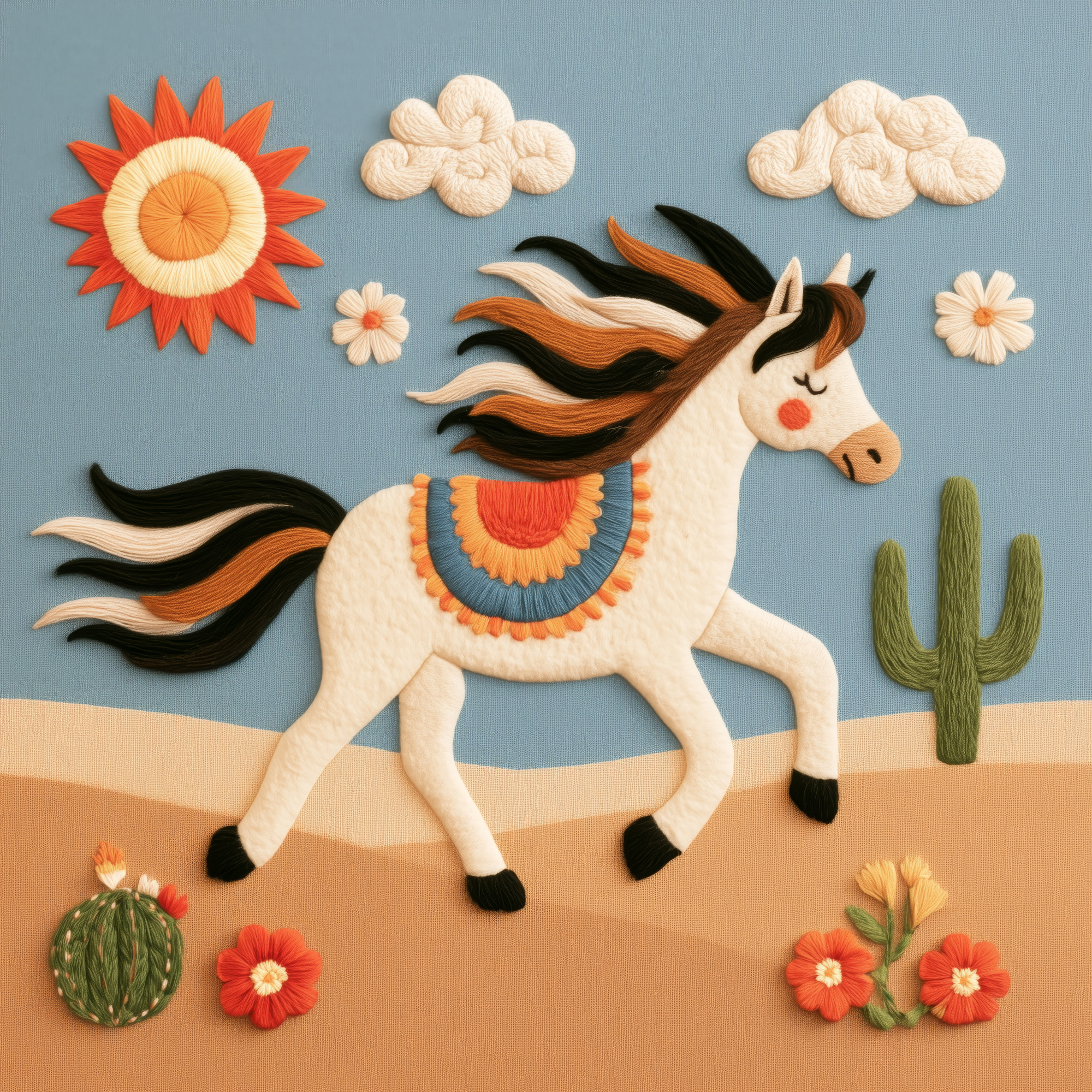 Horse in the Desert VII