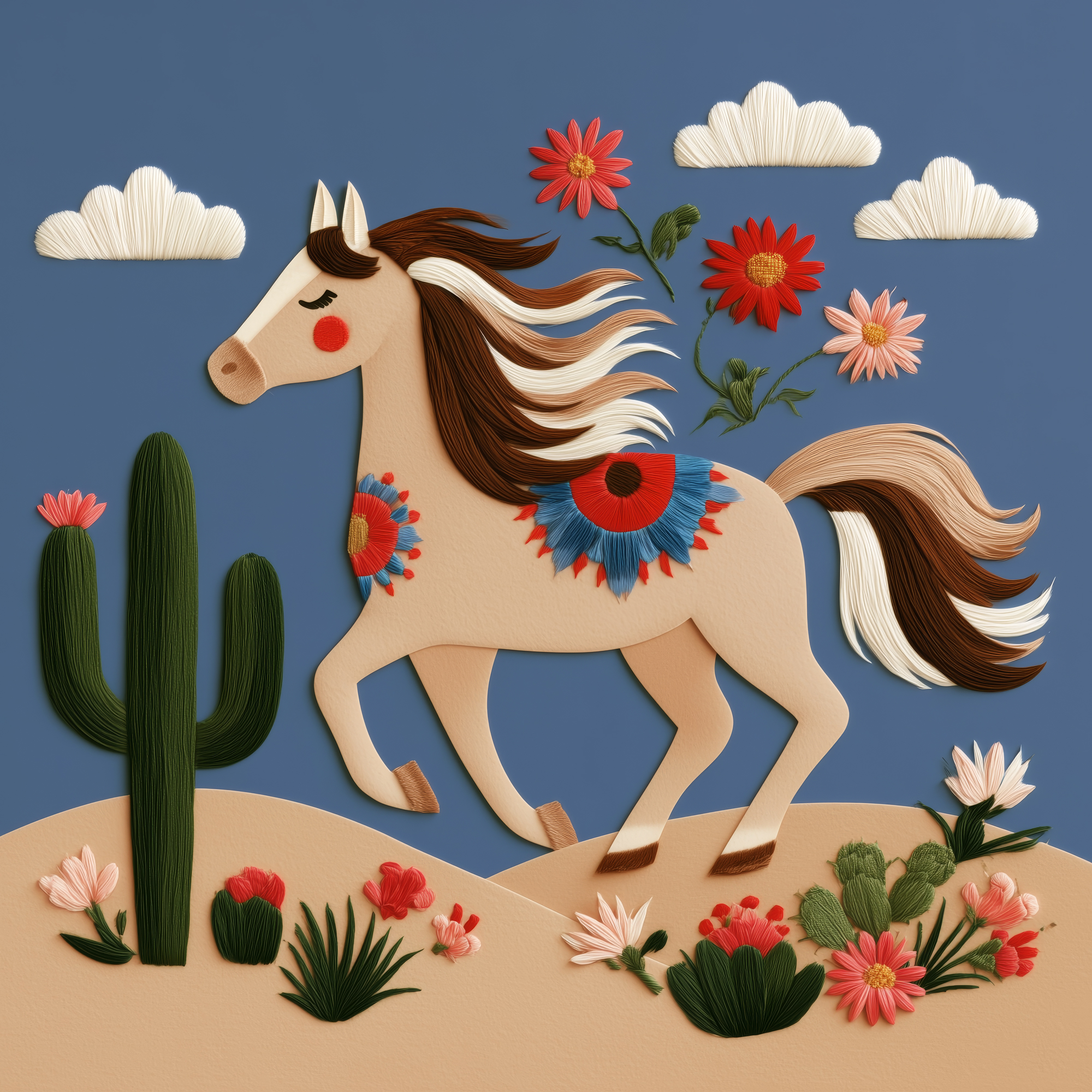 Horse in the Desert VIII