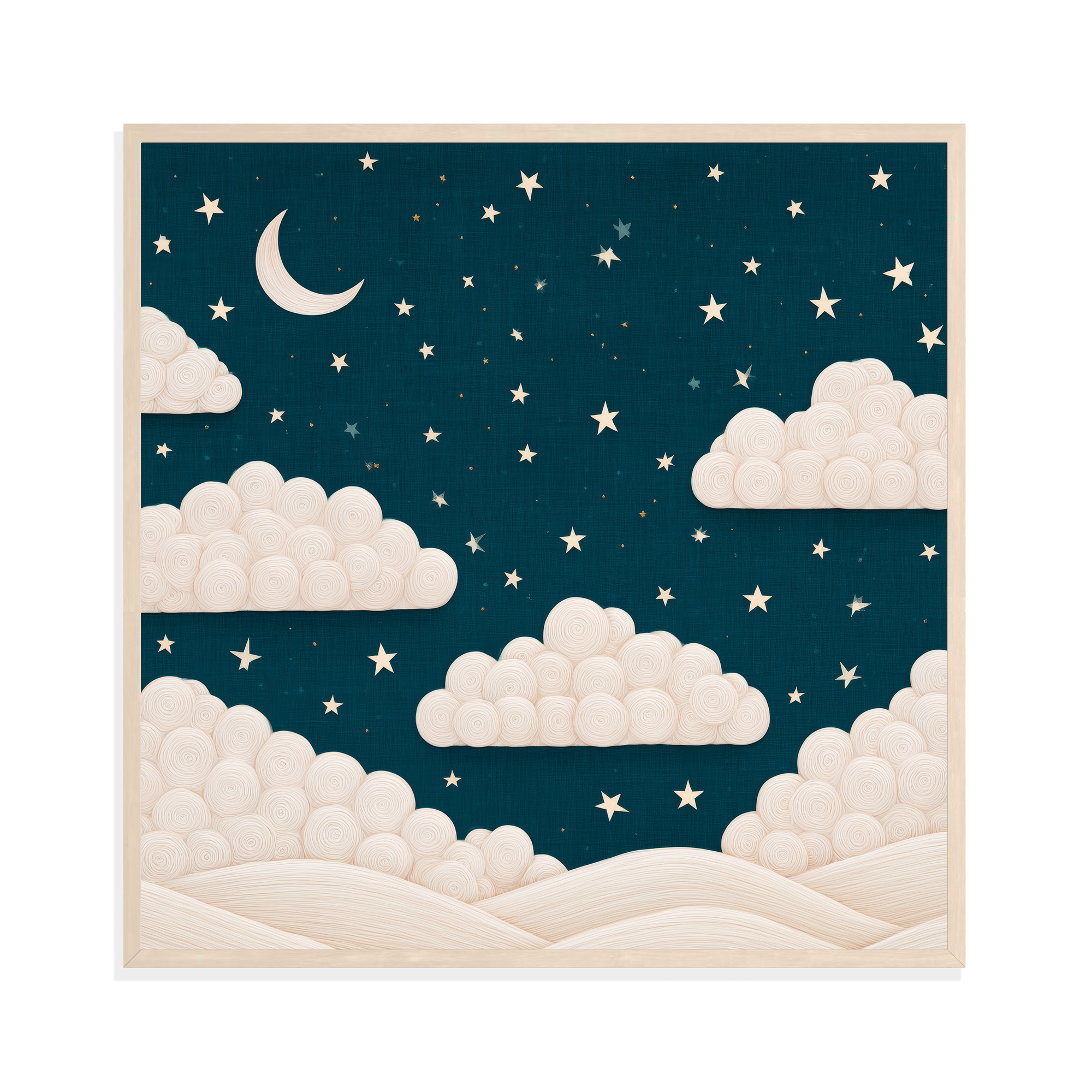Starry Night, framed